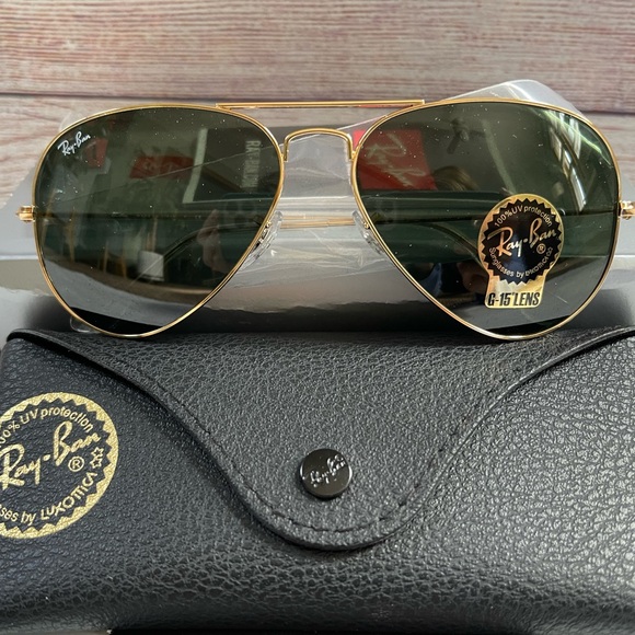 Ray Ban Aviators 3025 Classic G-15 - Picture 2 of 8